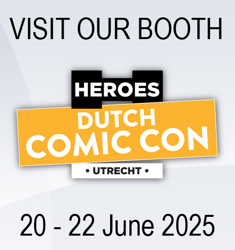 Visit us at Dutch Comic Con 20 - 22nd of June