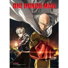 One-Punch Man - Genos & Saitama Key Art Wall Scroll