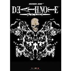 Death Note - Skull and Ryuk Design Wall Scroll