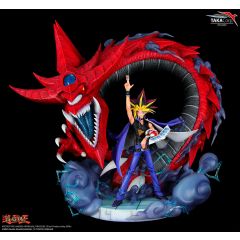 Yu-Gi-Oh! Yami Yugi & Slifer the Sky Dragon Polystone/ Resin Statue