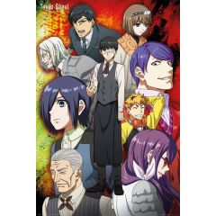 Tokyo Ghoul Groep Poster