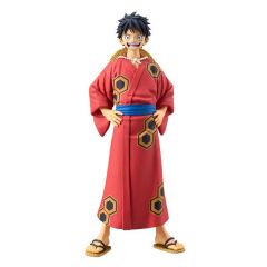 One Piece DXF Figure The Grandline Series: Monkey D. Luffy - Wano Country - Yukata Ver.