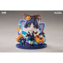 Genshin Impact You Ye Qi Xiang Series Chibi Chara PVC Statue Wanderer 10 cm    