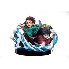 Demon Slayer: Kimetsu no Yaiba PVC Statue Tanjiro & Giyuu 13 cm  