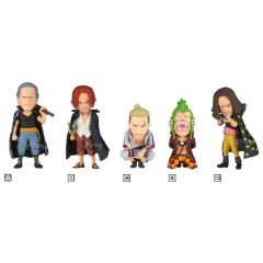 One Piece World Collectable Figure Red Hair Pirates vs Bartolomeo 5 cm Blind Box Display (12)