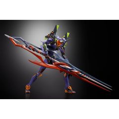 Neon Genesis Evangelion Metal Build Action Figure Eva Test Type-01 30th with the Spear of Gaius 22 cm