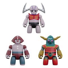 Mazinger Z Brickroid Action Figure Mechanical Beasts Set 1 5 cm
