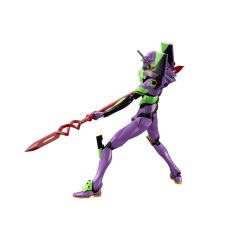 Evangelion: 3.0 + 1.0 Thrice Upon a Time Plastic Model Kit 1/400 Evangelion Test Type-01 with Spear of Cassius 19 cm