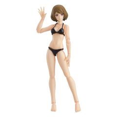 Original Character Figma Action Figure Female Swimsuit Body (Chiaki) 13 cm