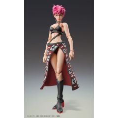 JoJo's Bizarre Adventure Part 5 Super Action Action Figure Chozokado Trish Una Black Ver. 15 cm 