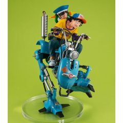 Dragonball Z Desktop Real McCoy EX PVC Diorama Son Goku & Son Gohan & Robot with two legs 20 cm