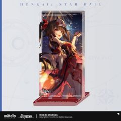 Honkai: Star Rail Light Cone Acryl Ornament with Glitter: Sparkle Early Escapade 15 cm   