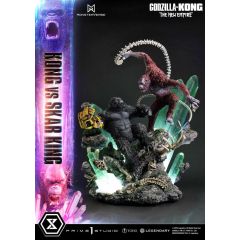 Godzilla x Kong: The New Empire Ultimate Diorama Masterline Series Statue Kong vs Skar King Bonus Version 104 cm