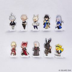 Final Fantasy XIV Mini Acrylic Block Vol. 1 Blind Box Display (10)