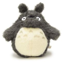 Totoro donker grijs knuffel (medium) - 27cm