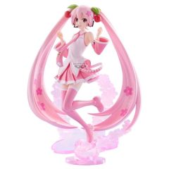 Hatsune Miku Banpresto Evolve PVC Statue Sakura Miku 23 cm