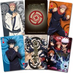 Jujutsu Kaisen Anime Group Playing Cards