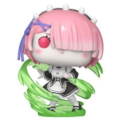 Re:Zero POP! Plus Vinyl Figure Ram (Wind Magic) (Glow) Exclusive 9 cm