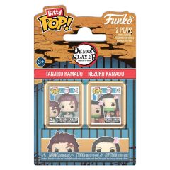 Demon Slayer: Kimetsu no Yaiba Bitty POP! Vinyl Figures 2-Pack Tanjiro & Nezuko 2 cm