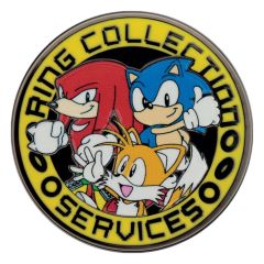 Sonic - The Hedgehog Pin Badge Sonic, Tails, Knuckles Limited Edition        