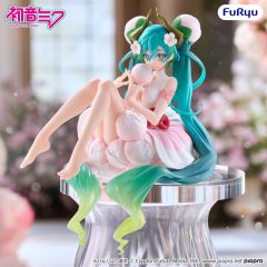 Hatsune Miku Noodle Stopper PVC Figure Flower Fairy White Plum Blossom 13 cm