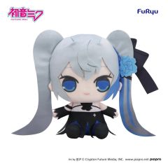 Hatsune Miku Kyurumaru Big Plush Figure Blue Rose 28 cm