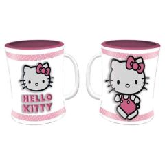 Hello Kitty Mug Pink Emboss