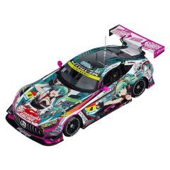 Hatsune Miku GT Project Vehicle 1/43 Good Smile Hatsune Miku AMG 2020 SUPER GT Okayama Test Ver. 11 cm