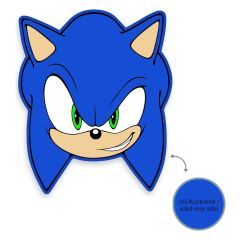 Sonic Pillow Sonic Head 36 cm