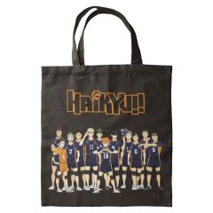 Tote Bag Haikyu Black 40 x 35 cm