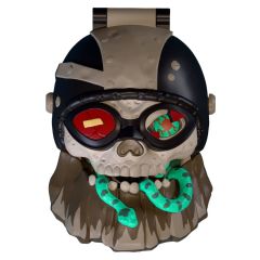 Rover Robin Plastic Model Kit Overtakes Skull Rider