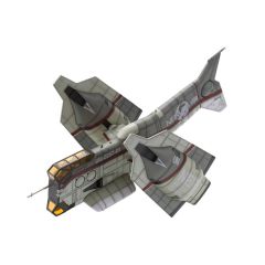 Evangelion: 3.0 Plastic Model Kit 1/100 Vertical Take-Off & Landing Aircraft YAGR-N101 (Reproduction) 19 cm