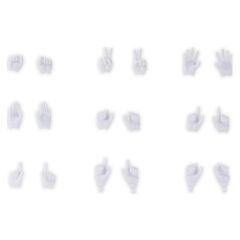 Megami Device M.S.G. Plastic Model Kit 1/1 09 Hand Set Skin Color White