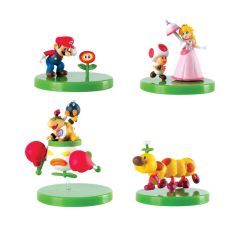 Super Mario Buildable Figures Mystery Pack 6 cm Display (12)