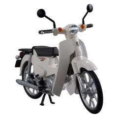 Honda Kaitanics Plastic Model Kit Super Cub 110 Classical White