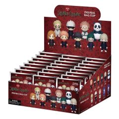 Jujutsu Kaisen 3D PVC Bag Clips Serie 1 Display (24)