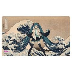 Hatsune Miku x Katsushika Hokusai iXima Desk Mat The Great Wave off Kanagawa/Fine Wind, Clear Morning