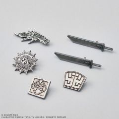 Final Fantasy VII Rebirth Mini Metal Pins Blind Box Display (6)