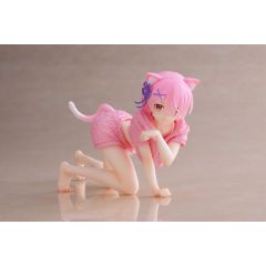 Re:Zero Precious PVC Statue Desktop Cute Figure Ram Cat Roomwear Ver. 13 cm