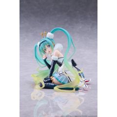 Hatsune Miku Taito Kuji PVC Figure Racing Miku 2018 Ver. Round 8 13 cm